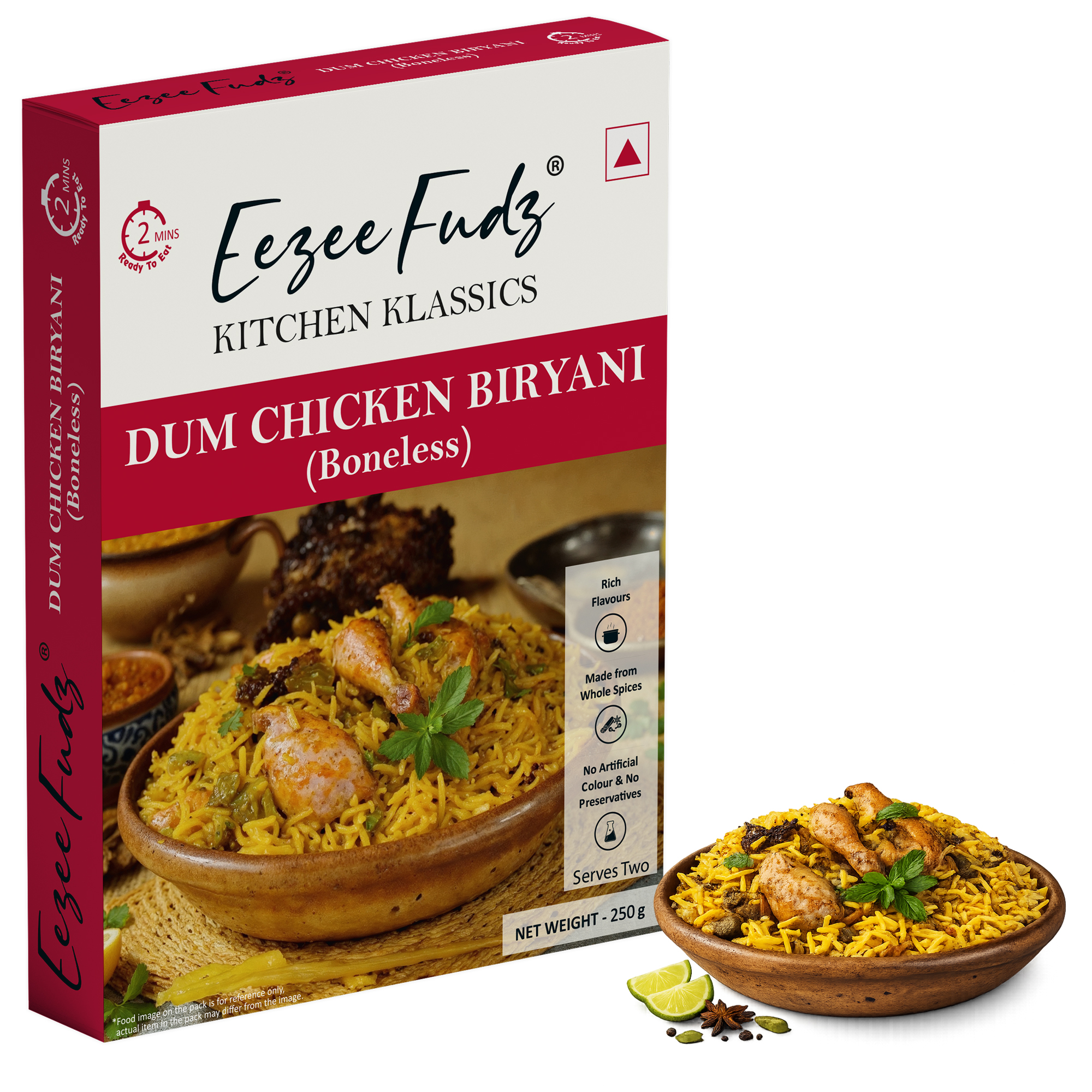 Eezee Fudz Dum Chicken Biryani